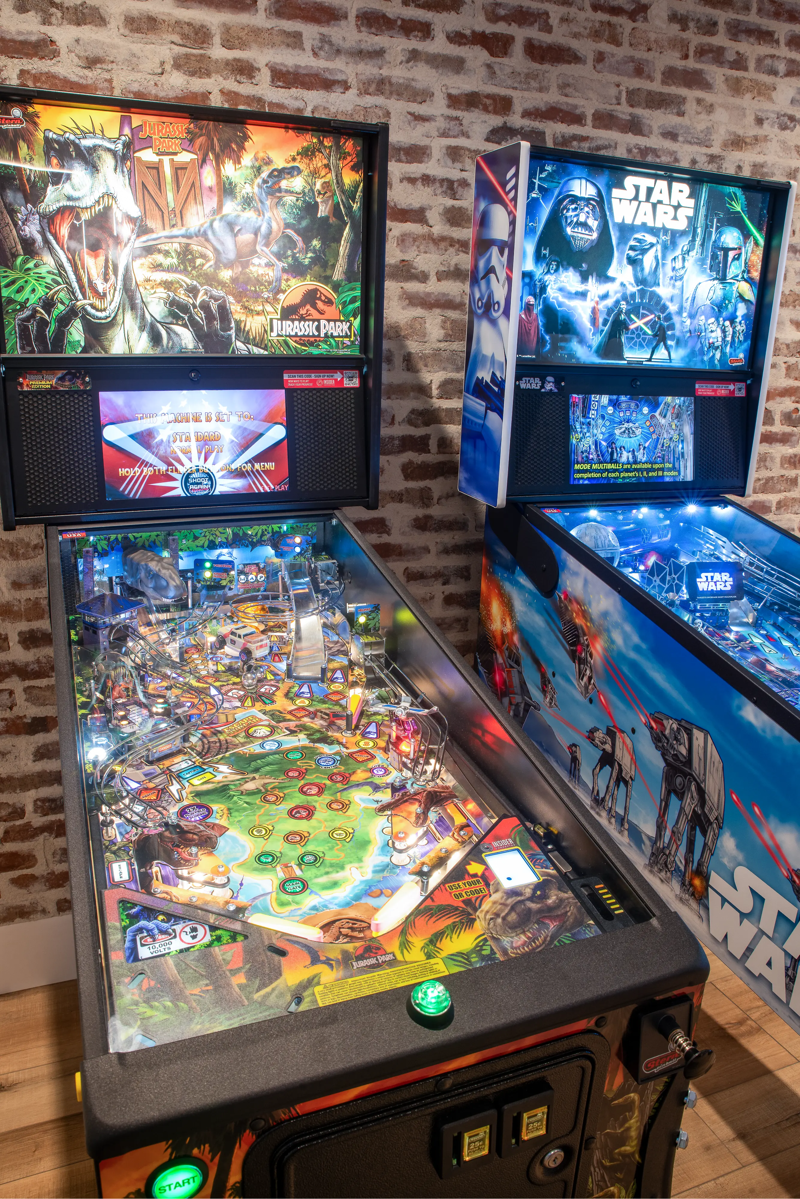 500-55M3-01 Stern Pinball Jurassic Park Premium Edition Pinball Machine-56