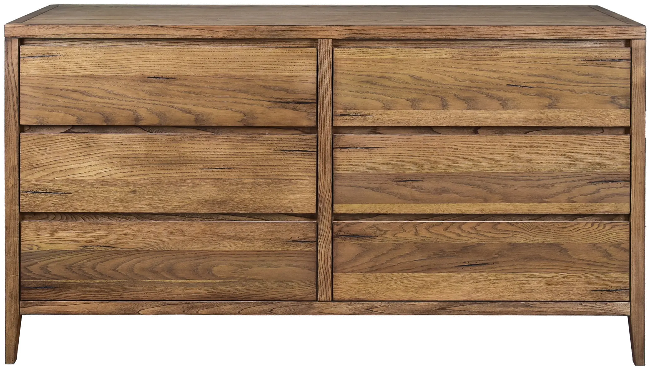 Mosaic Distressed Oak Dresser-1