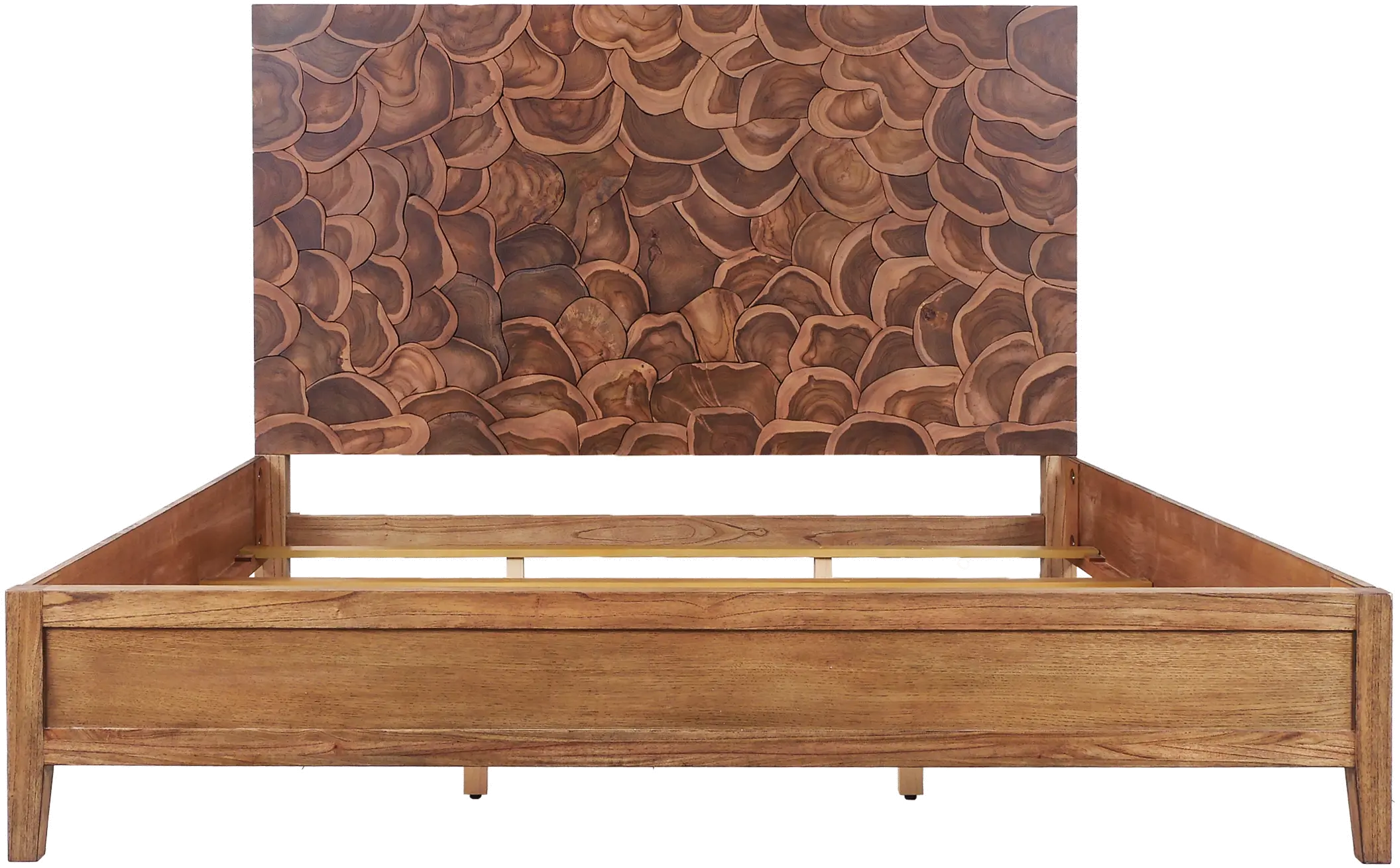 Mosaic Distressed Oak King Bed-1