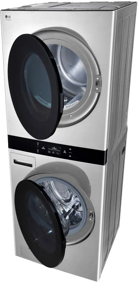 SWWE50N3 LG Studio Front Load Electric Wash Tower - Noble Steel-11