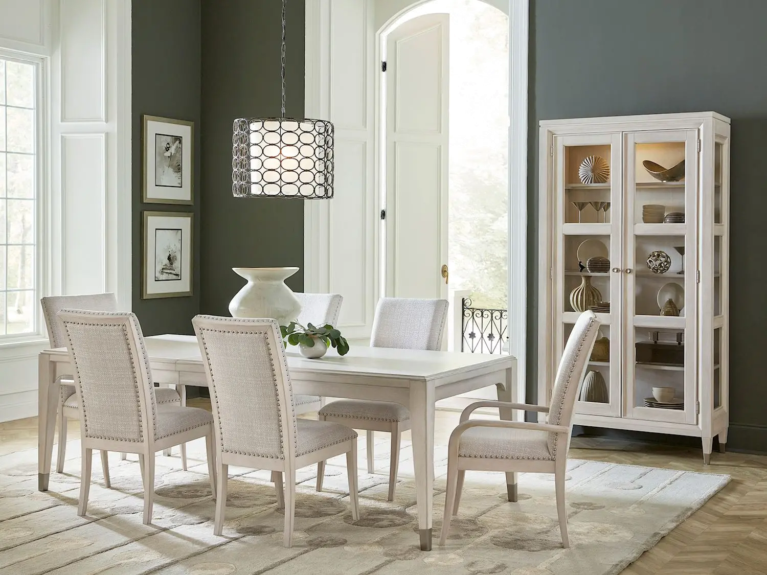 Ashby Place Gray Dining Table-9