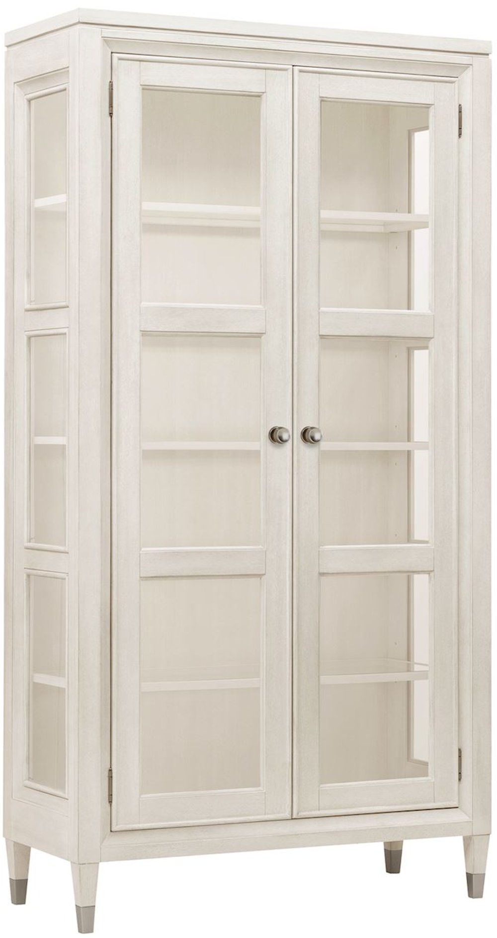 Ashby Place Gray Curio Cabinet