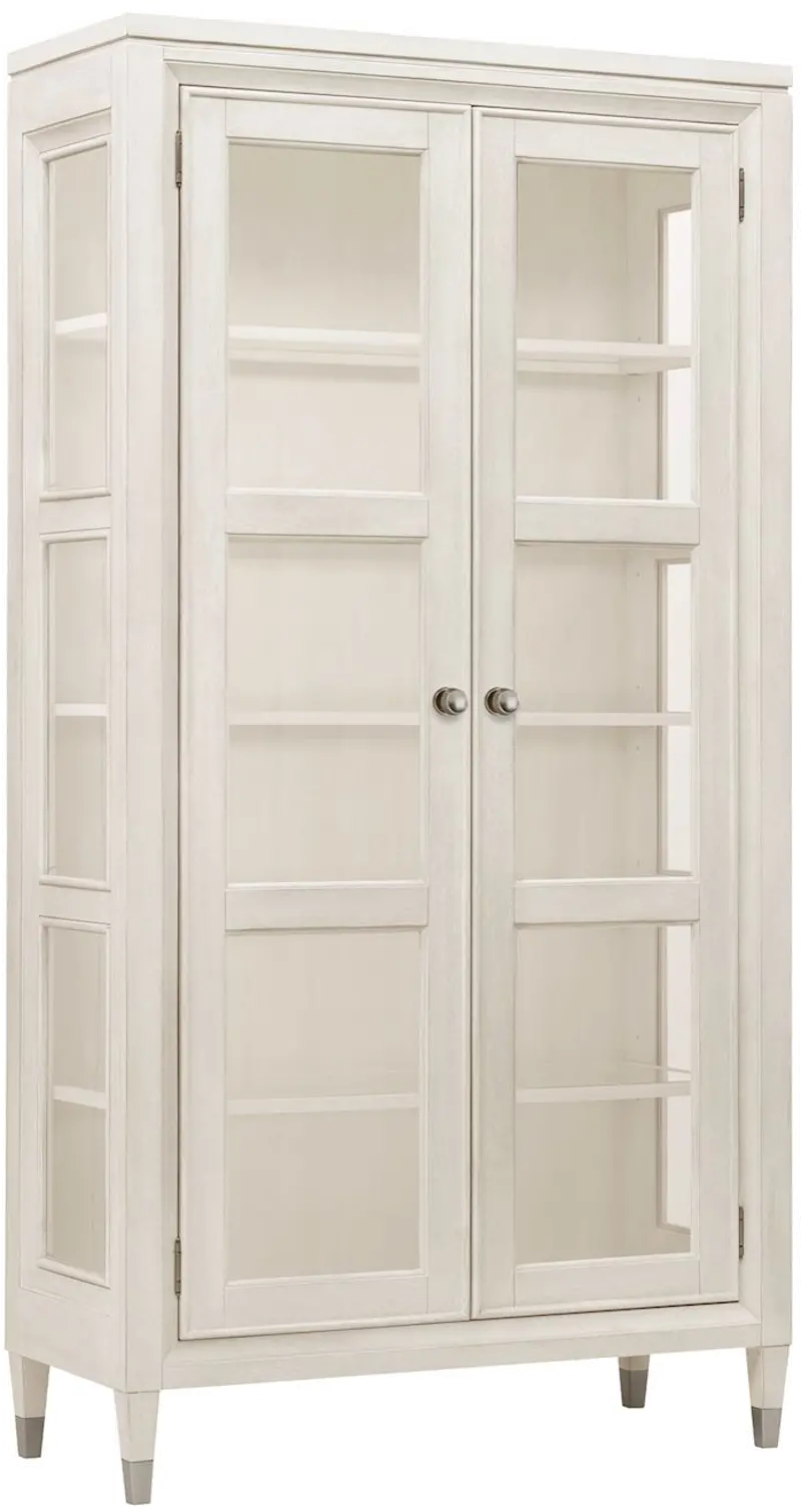 Ashby Place Gray Curio Cabinet