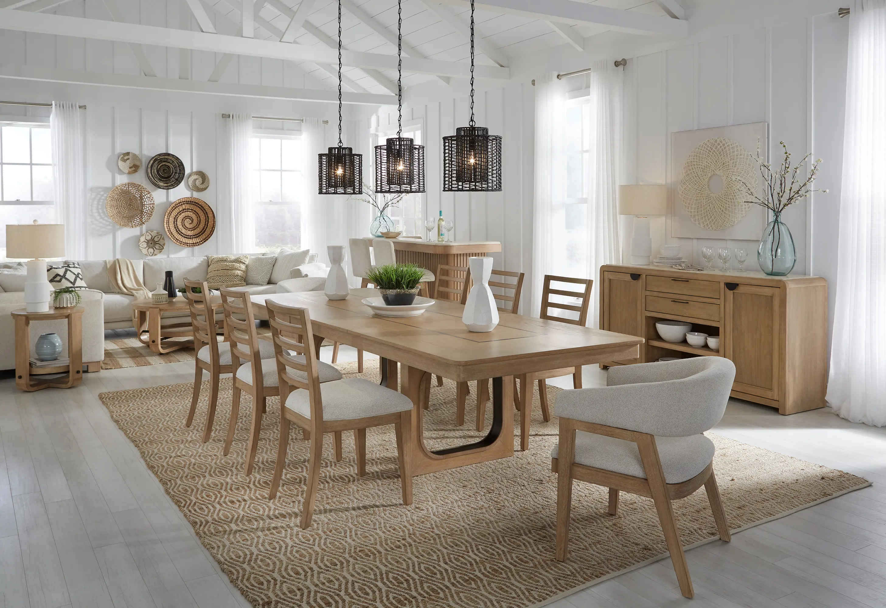 Escape Natural Oak Dining Table-2
