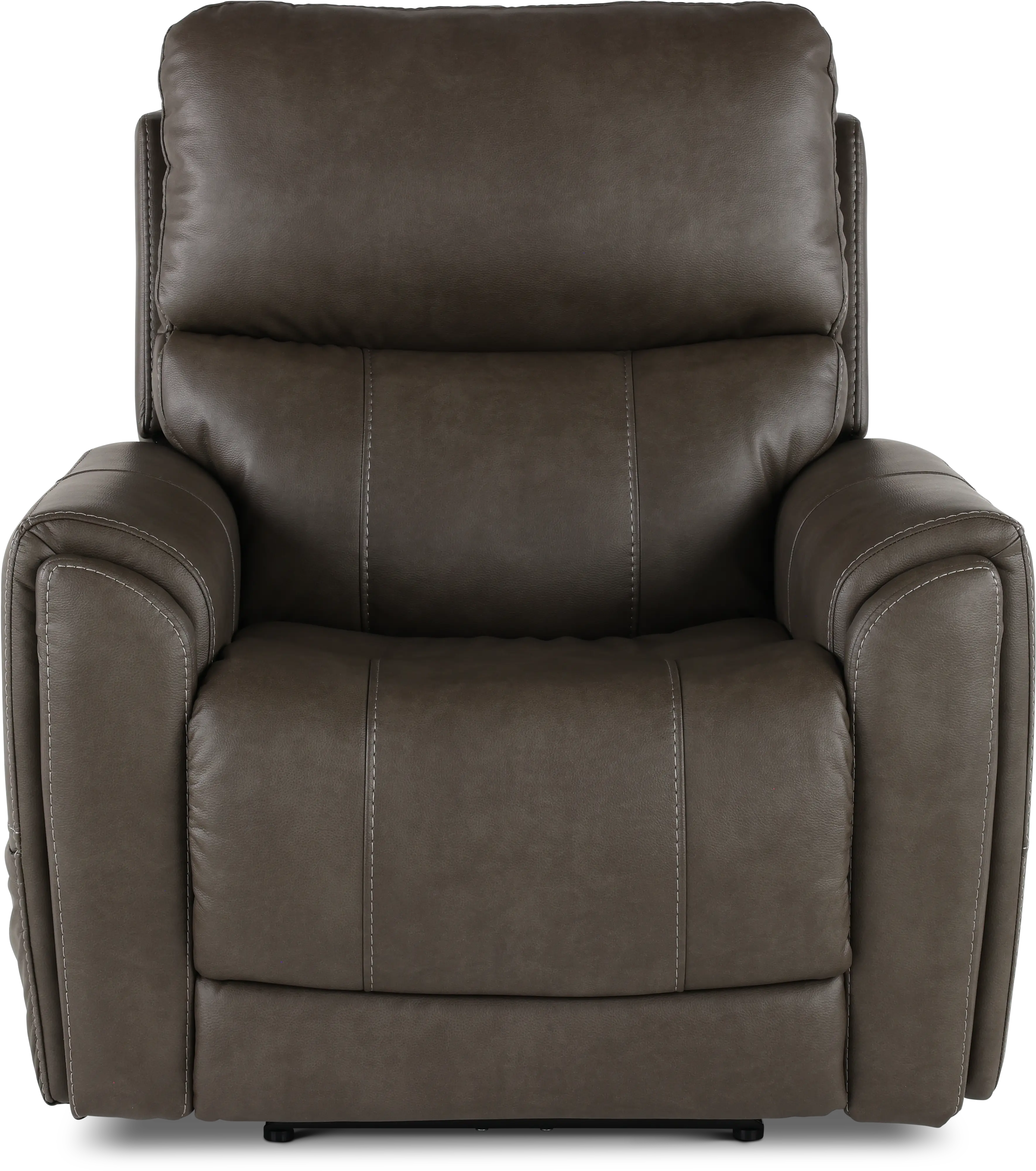 Damon Smoke Gray Power Recliner with Massage-4