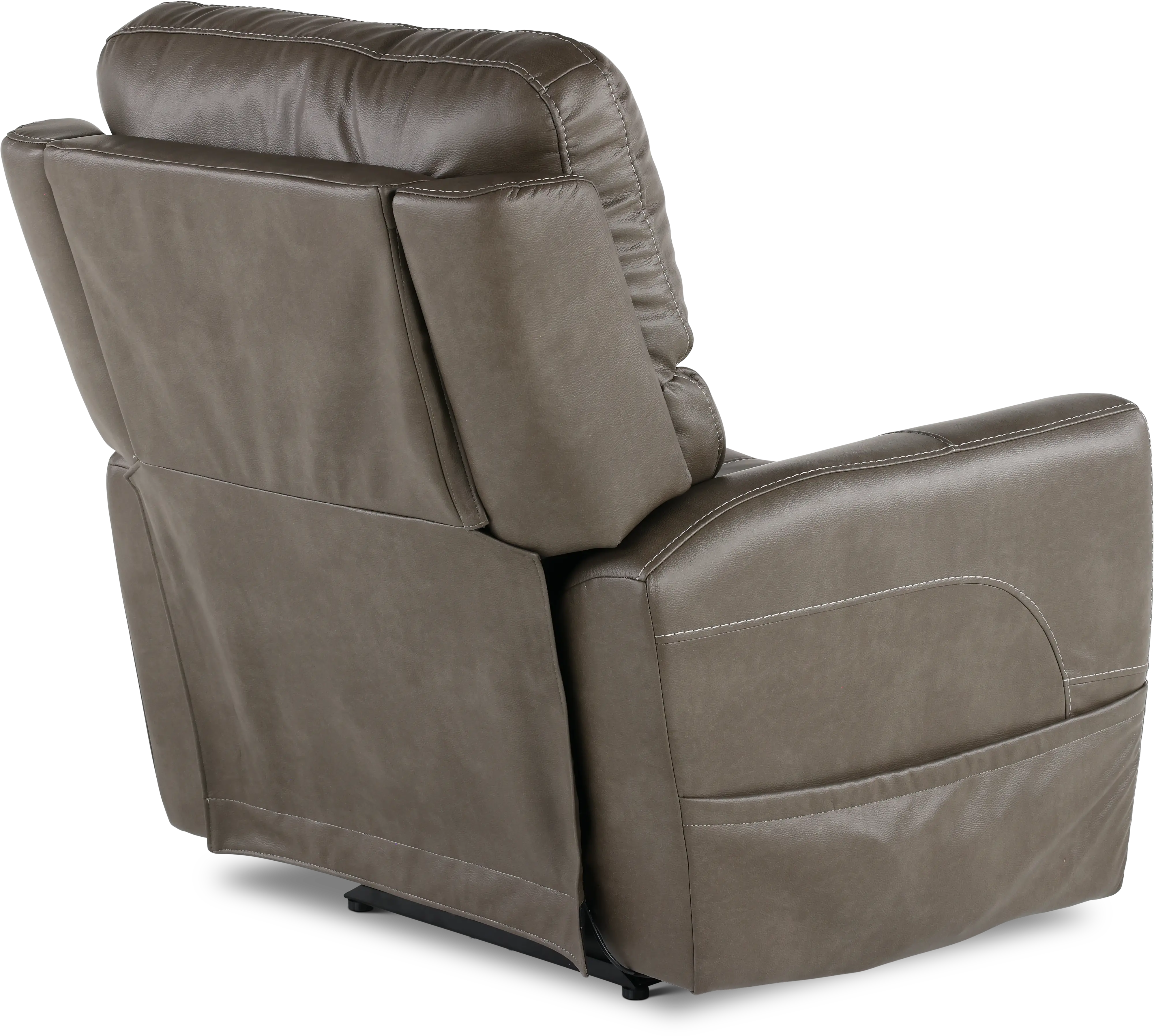 Damon Smoke Gray Power Recliner with Massage-8