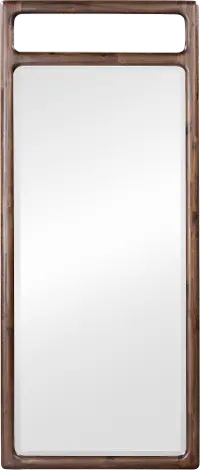 Sol Brown Floor Mirror