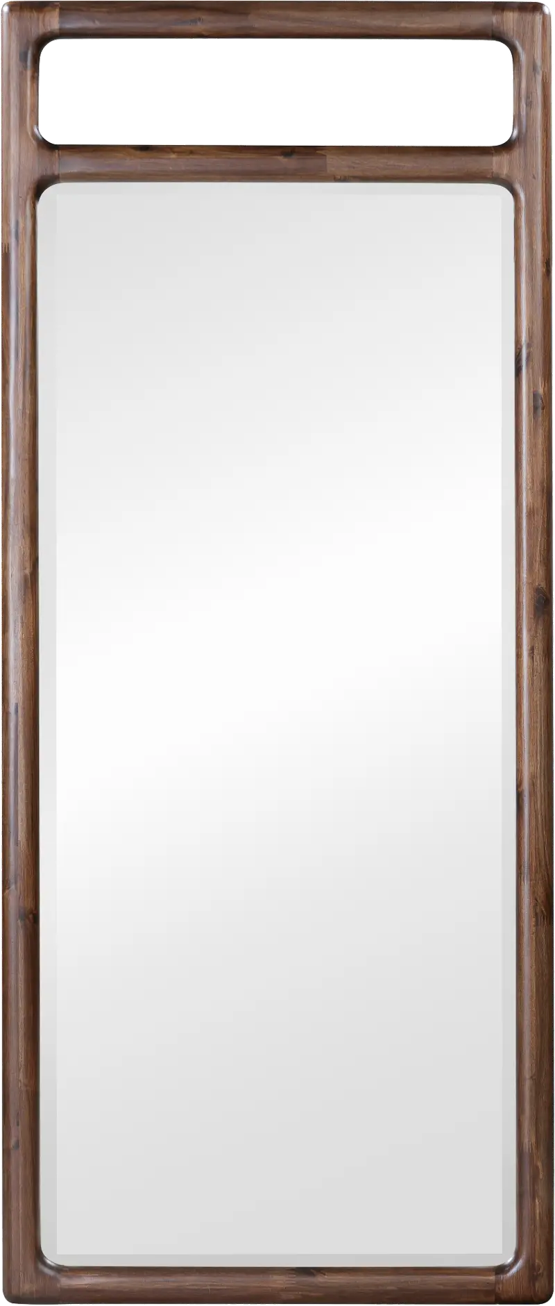 Sol Brown Floor Mirror