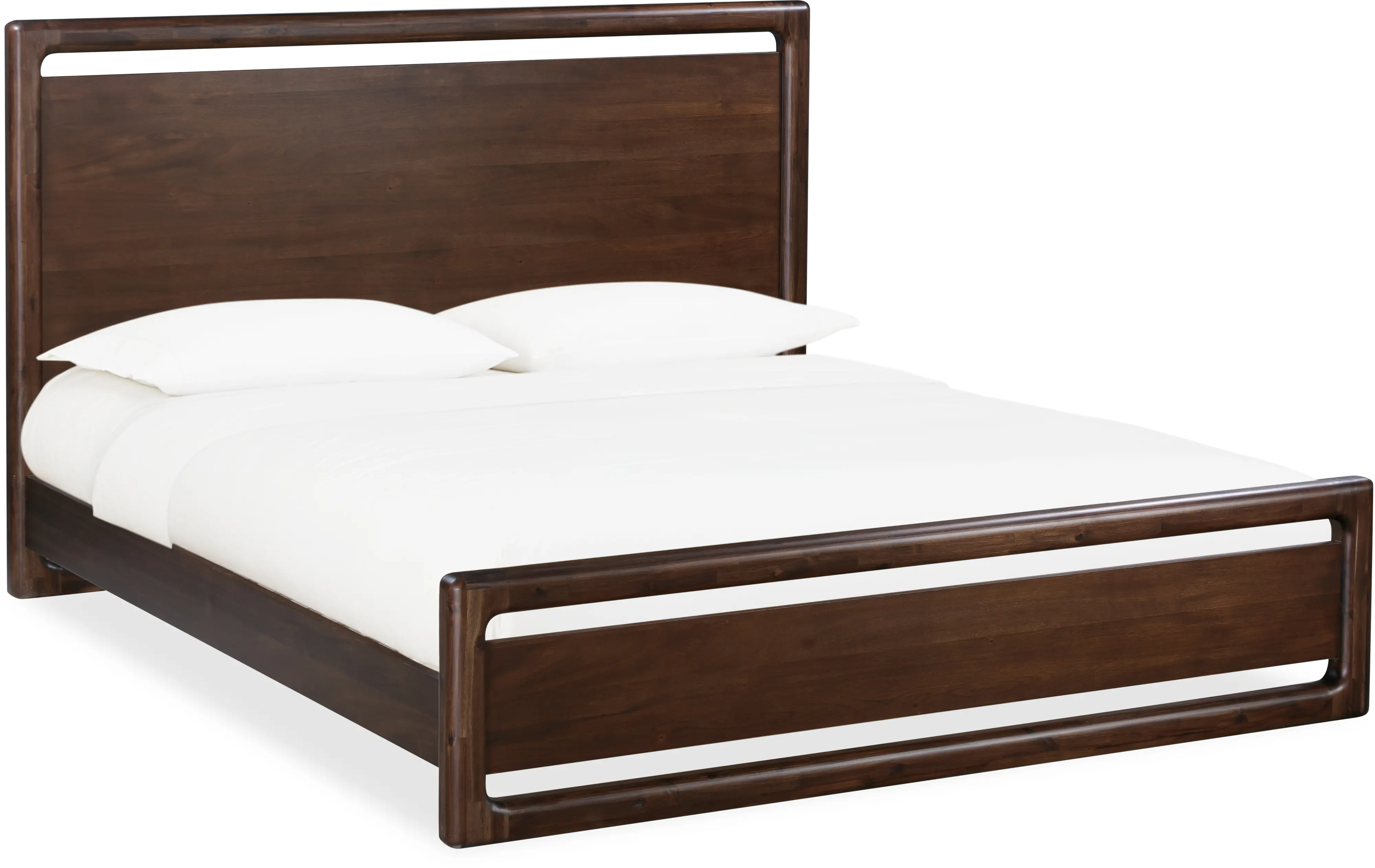 Sol Brown Full Platform Bed-1