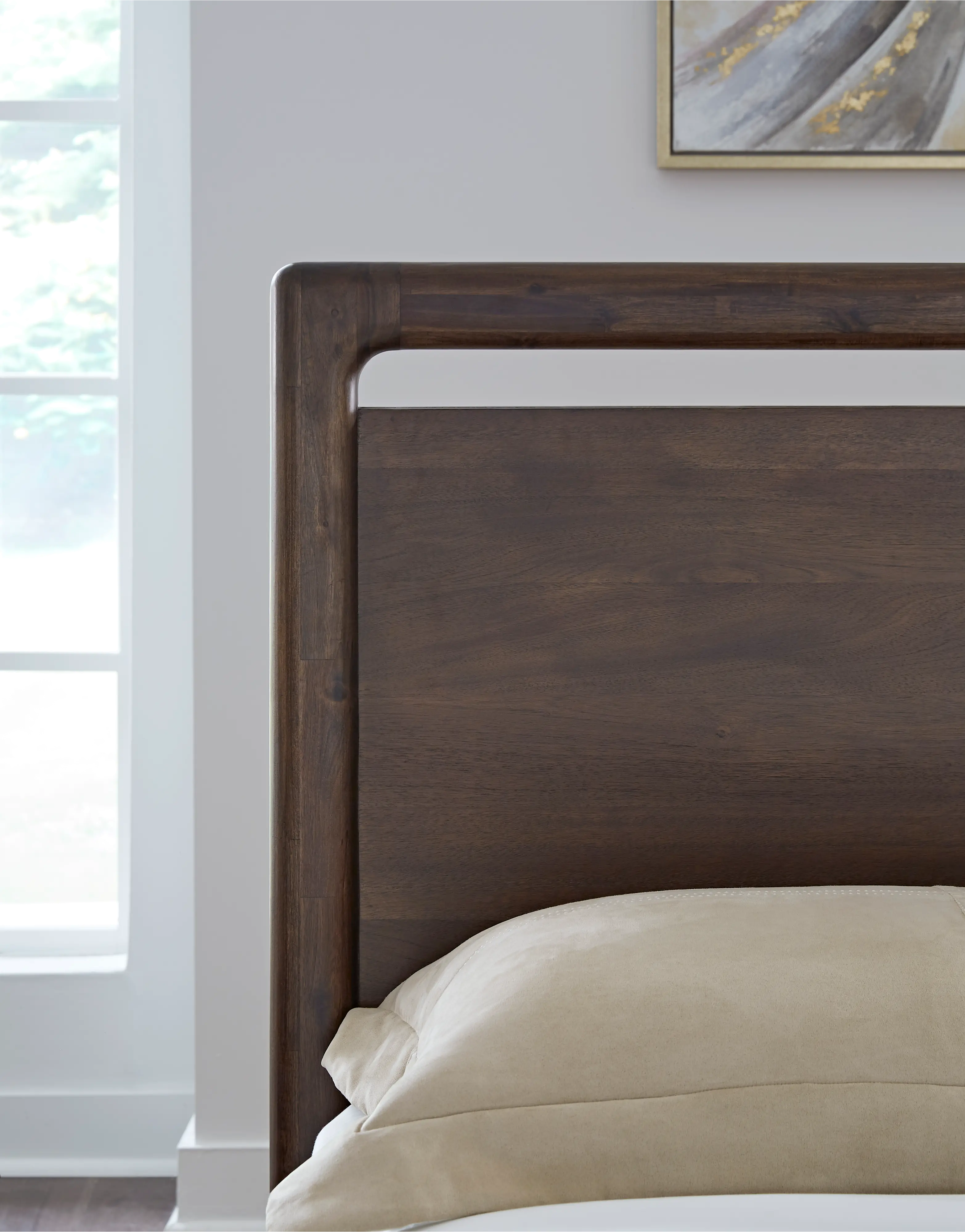 Sol Brown Full Platform Bed-10