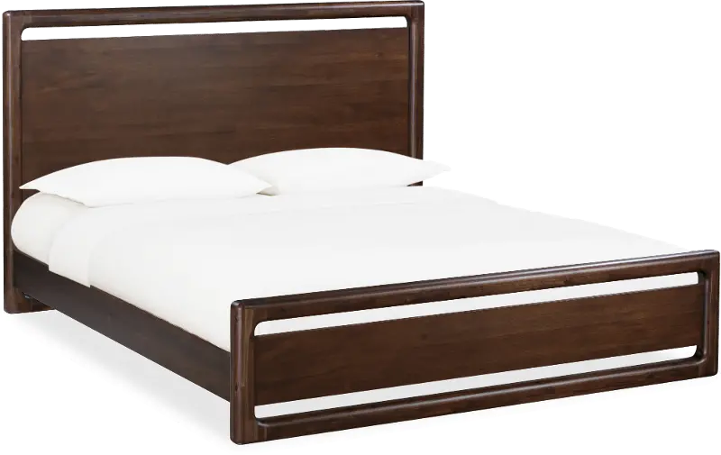 Sol Brown Full Platform Bed