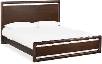 Sol Brown King Platform Bed
