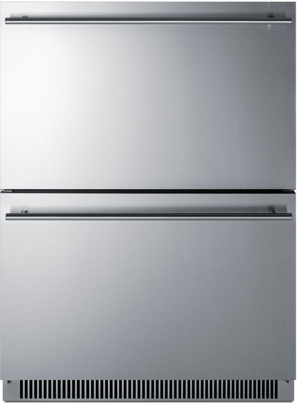Summit 24" Wide 2-Drawer Freezer - Stainless Steel
