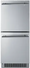 Summit 15  Wide 2-Drawer Refrigerator