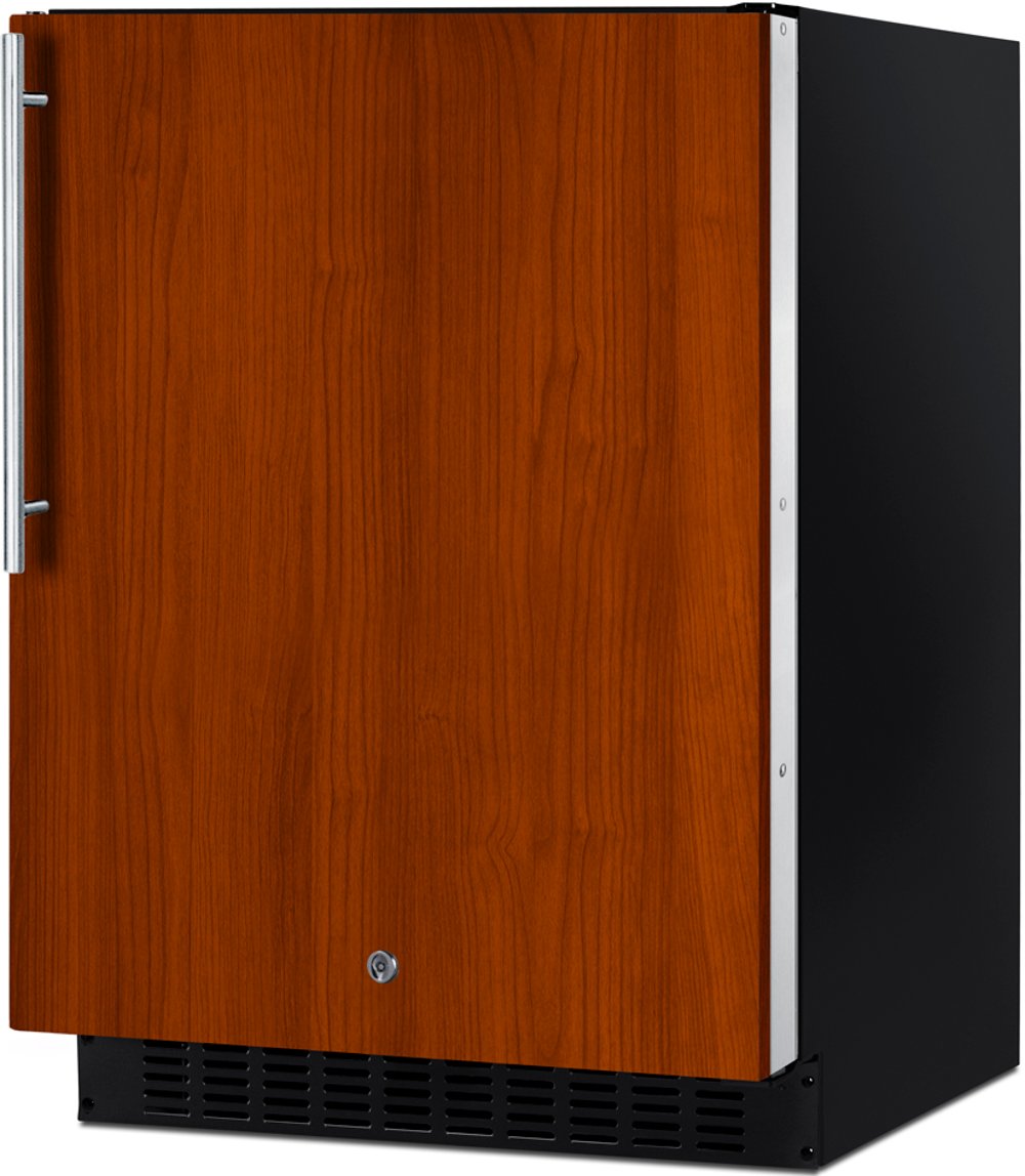 Summit 24" Wide Built-In Compact Refrigerator - Panel Ready