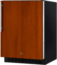 Summit 24  Wide Built-In Compact Refrigerator - Panel Ready