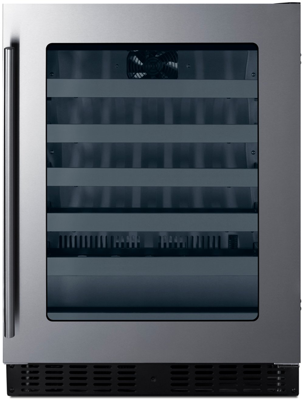 Summit 24" Wide Built-In Wine Cellar with Glass Door