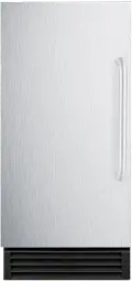 Summit Built-In 50 lb. Clear Icemaker - Stainless Steel