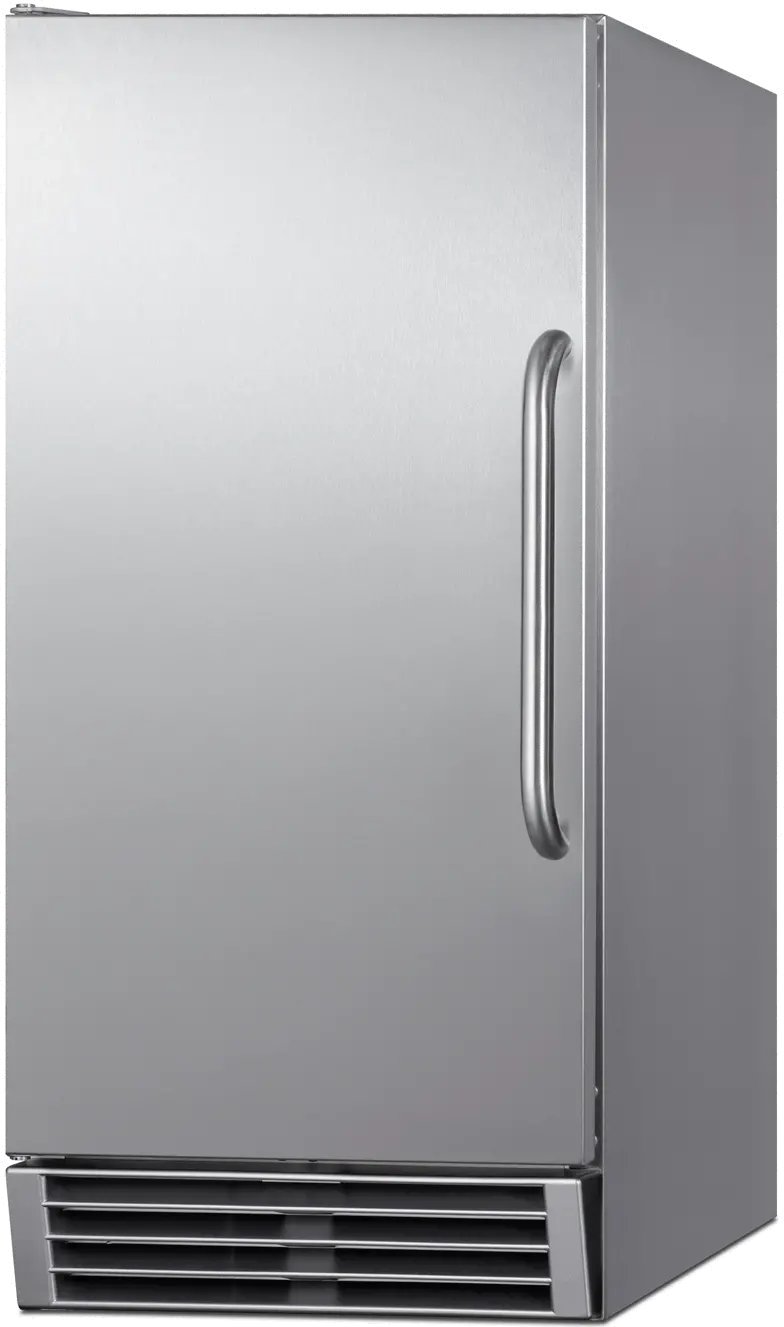 Summit Built-In Outdoor 50 lb. Clear Icemaker - Stainless Steel-3