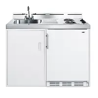 Summit 48  Wide All-In-One Kitchenette - White