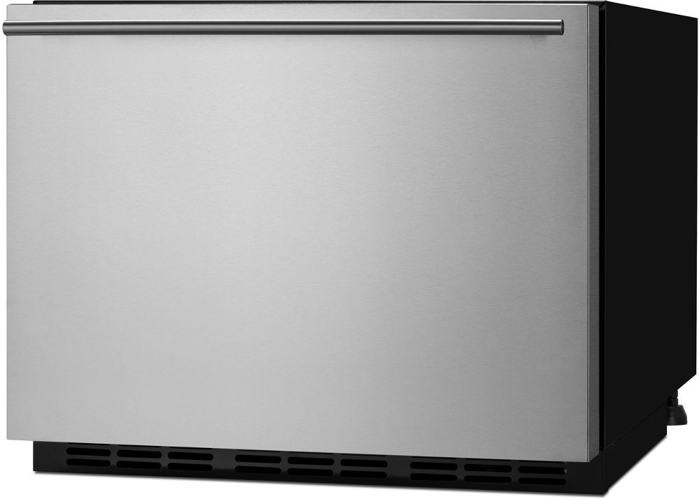 Summit 21.5" Wide Built-In Drawer Refrigerator - Stainless Steel