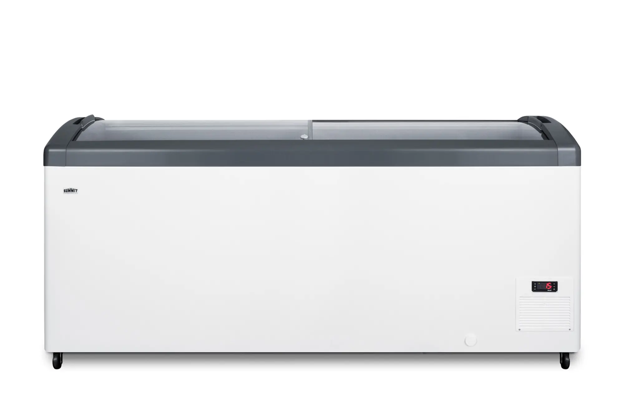 Summit Commercial 17 Cu.Ft. Chest Freezer - White with Curved