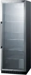 Summit 24 Inch Beverage Center - Stainless Steel and Black