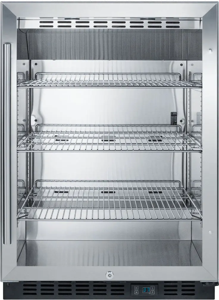 Summit 24 Inch Built-In Beverage Center - Stainless Steel-2