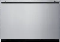 Summit 24 Inch Built-In Outdoor Drawer Refrigerator - Stainless Steel