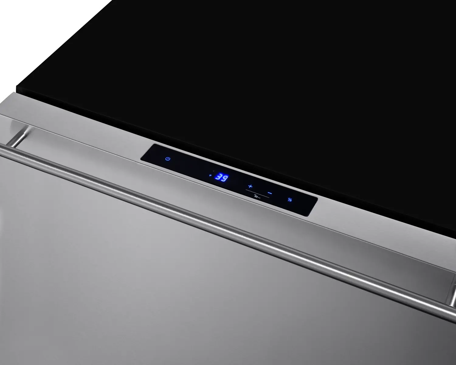 Summit 24 Inch Built-In Outdoor Drawer Refrigerator - Stainless Steel-7