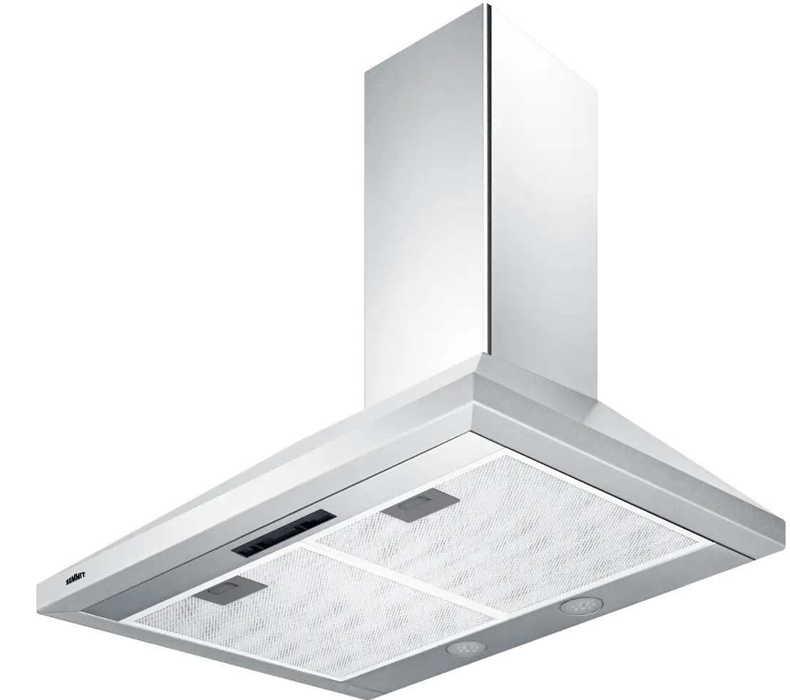 Summit 30 Inch Wall-Mounted Range Hood - Stainless Steel-3