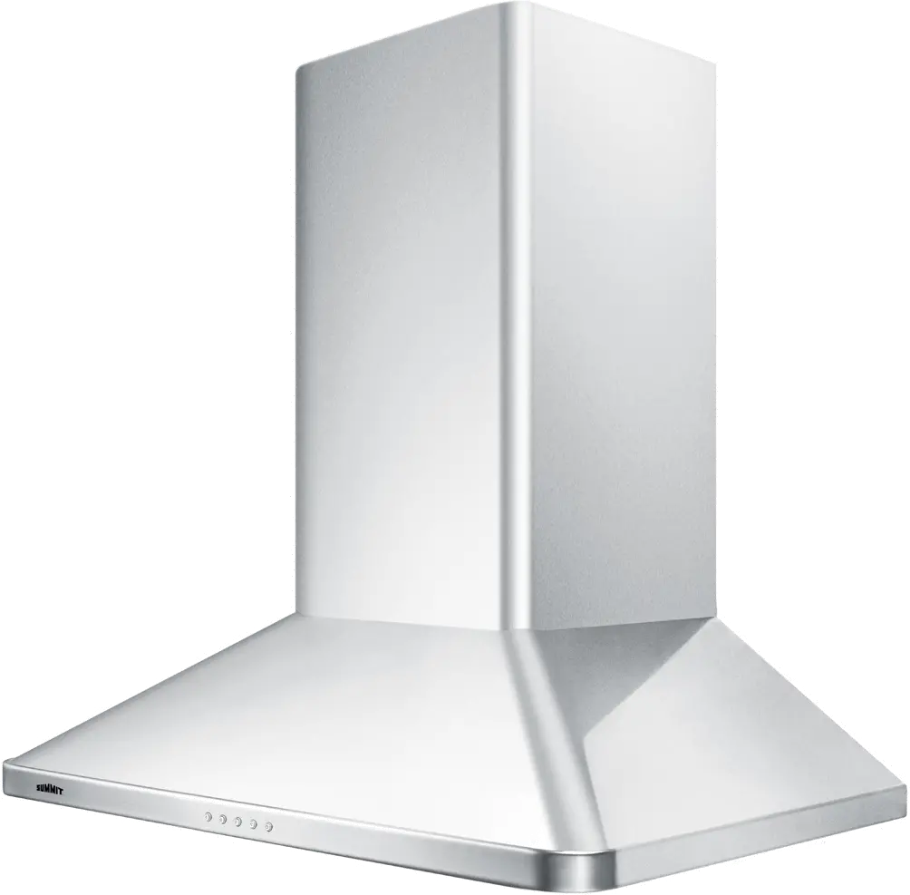 Summit 30 Inch Wall-Mounted Range Hood - Stainless Steel-2