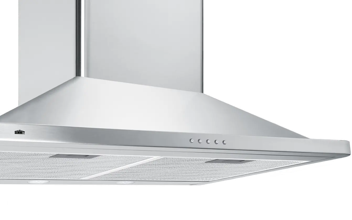 Summit 30 Inch Wall-Mounted Range Hood - Stainless Steel-4