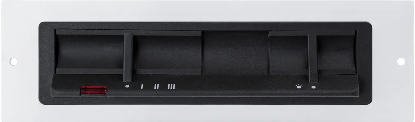 Summit 24 Inch Wall-Mounted Range Hood - Stainless Steel-2