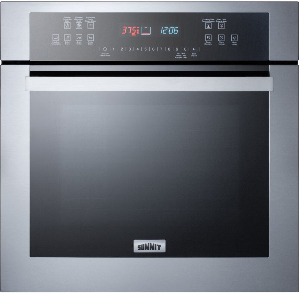 Summit 24" Wide Electric Wall Oven
