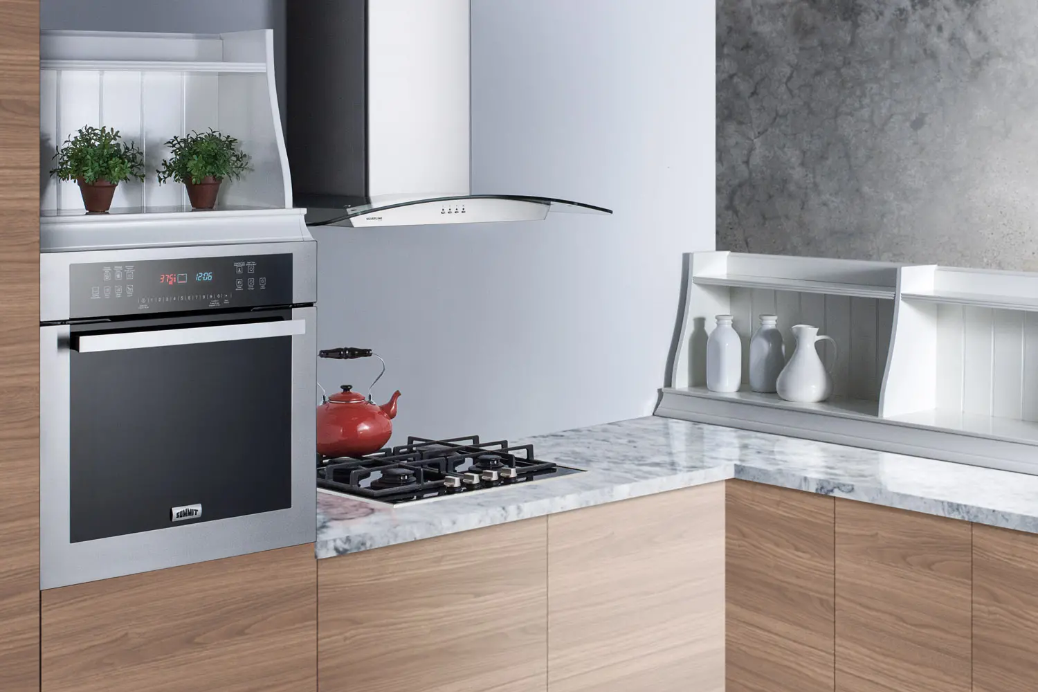 Summit 24  Wide Electric Wall Oven-2