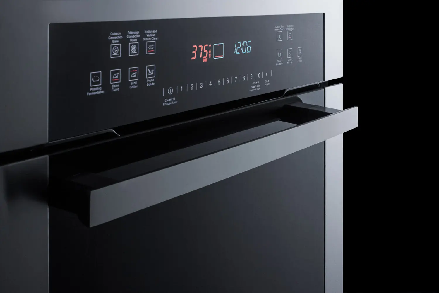 Summit 24  Wide Electric Wall Oven-5