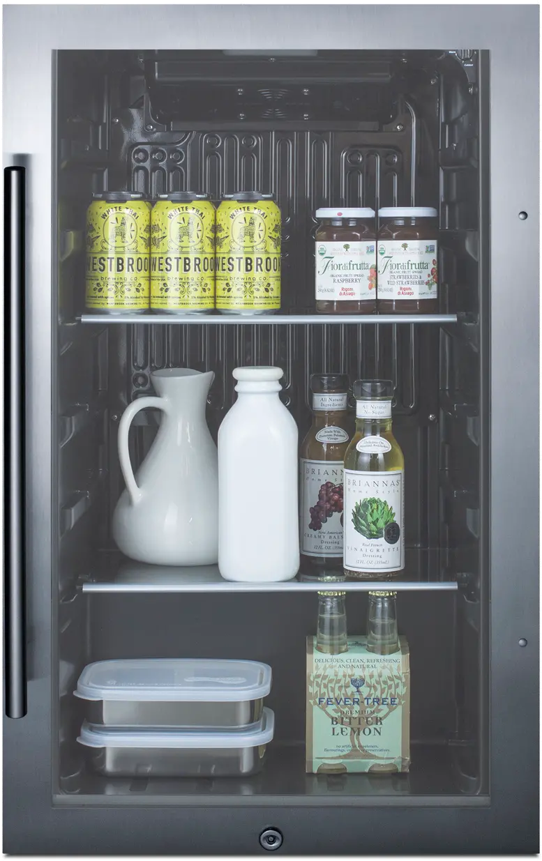 Summit Shallow Depth Indoor/Outdoor Beverage Cooler-3