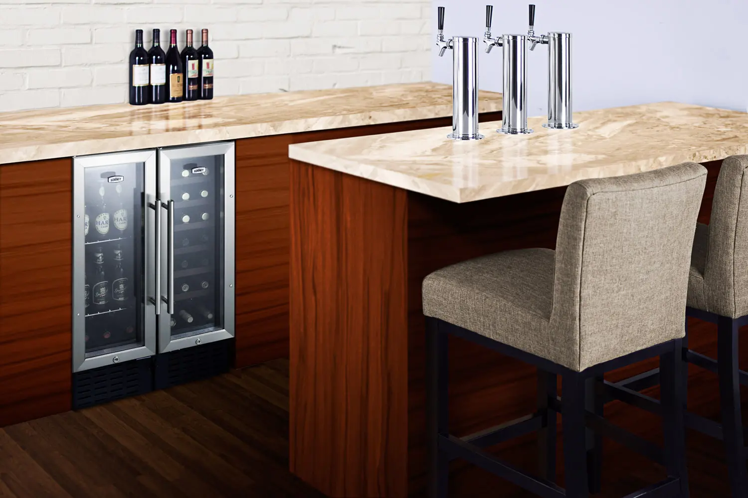 Summit 6  Wide Built-In Wine Cellar-6