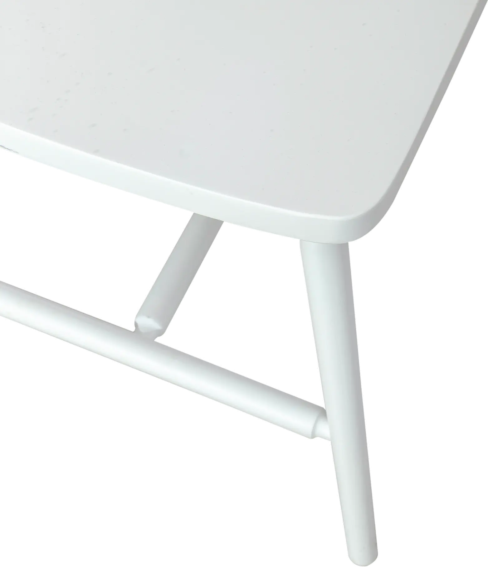 224-C4000B-W Capeside Cottage White Dining Bench-10