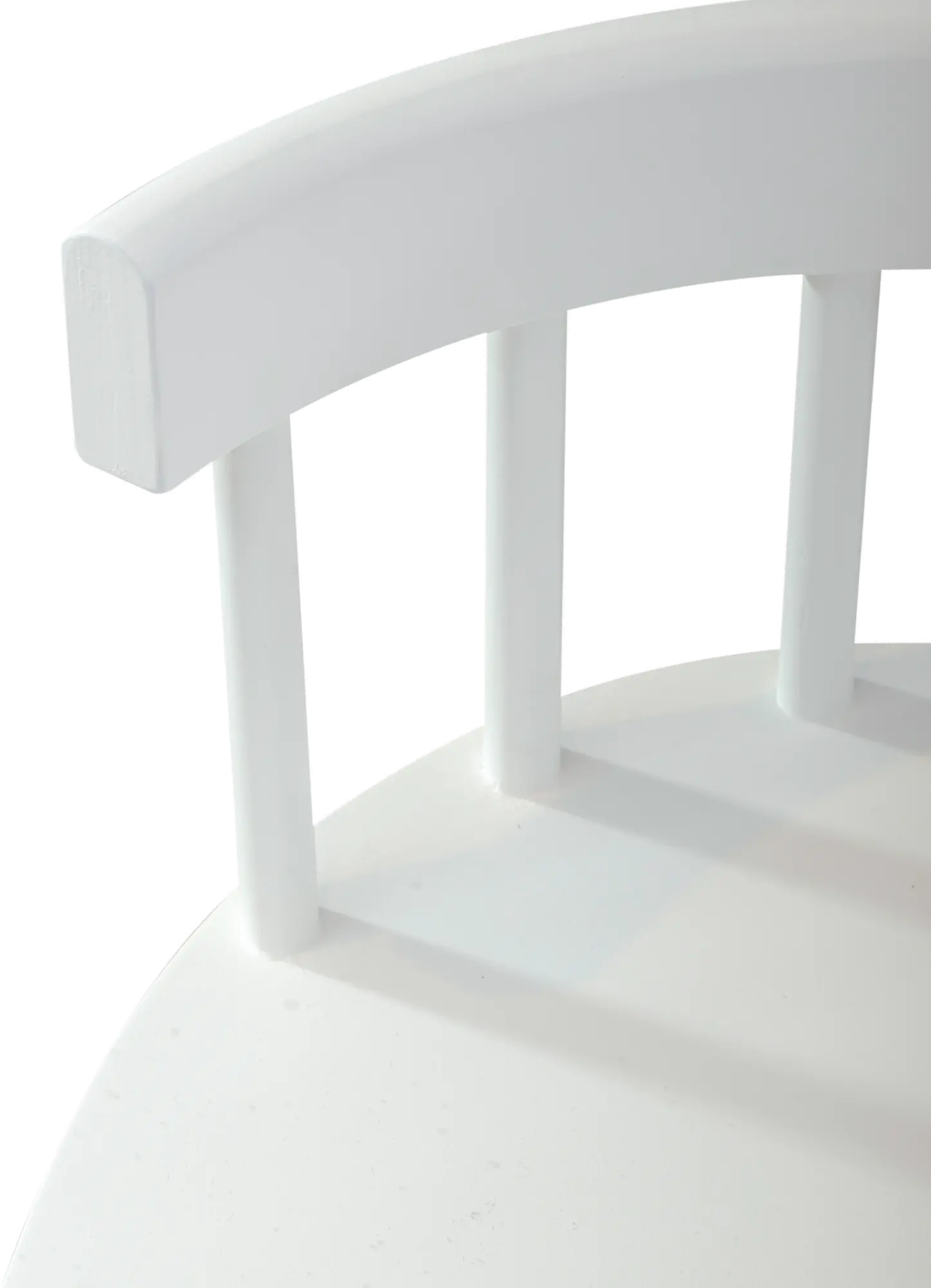 224-C4000B-W Capeside Cottage White Dining Bench-8