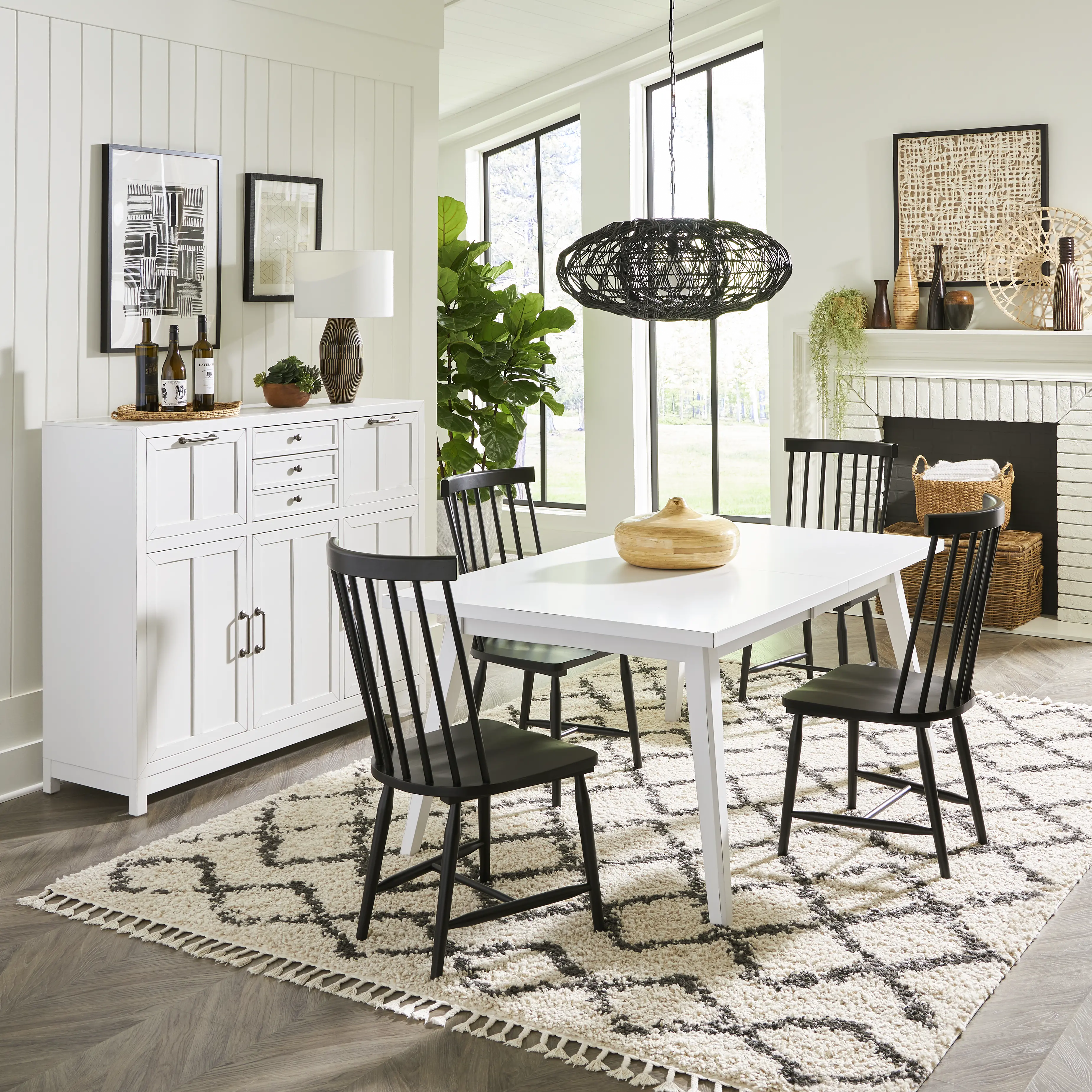 224-C4000S-B Capeside Cottage Black Dining Chair-12