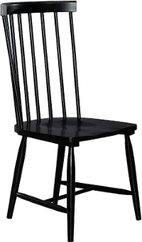 224-C4000S-B Capeside Cottage Black Dining Chair
