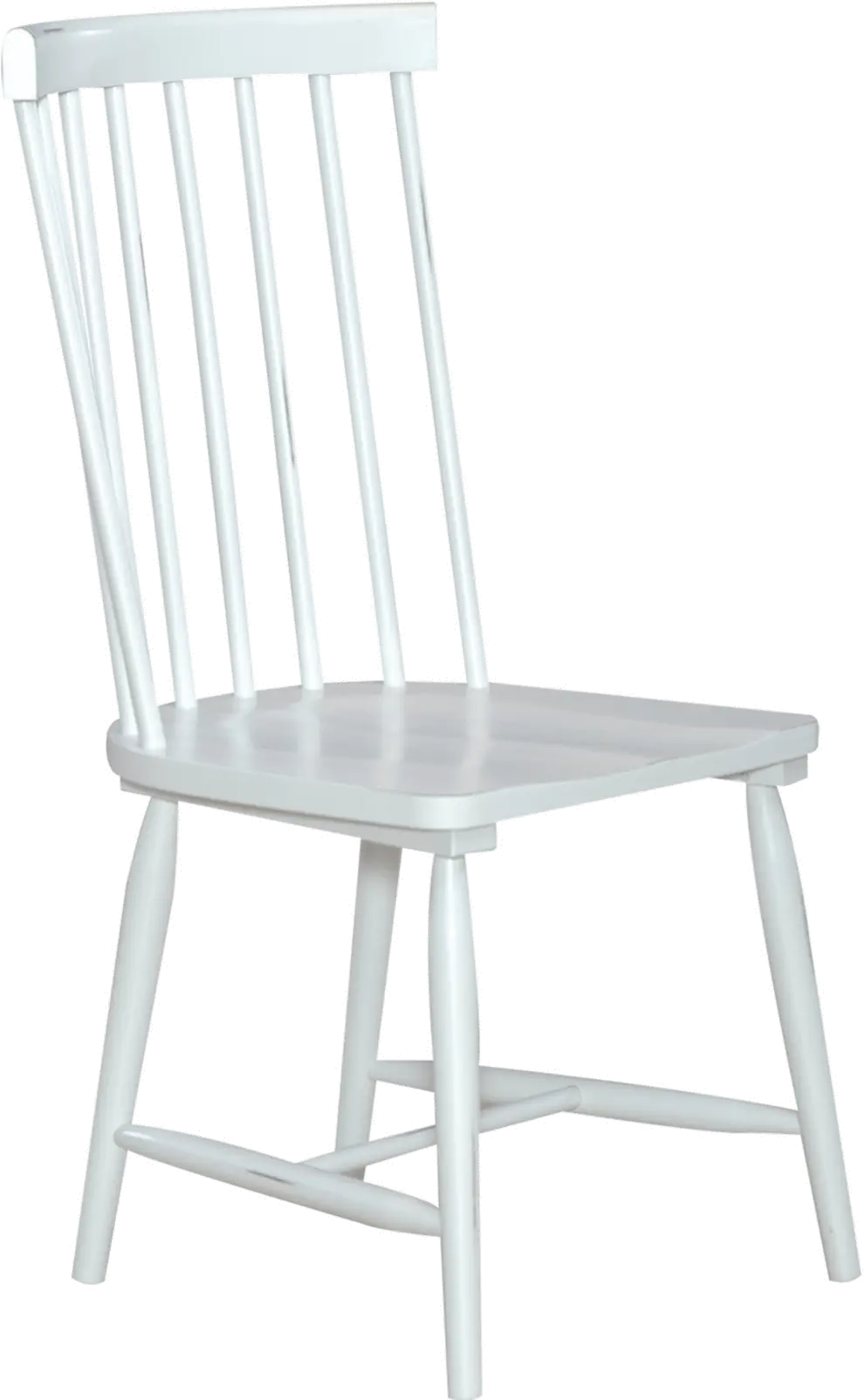224-C4000S-W Capeside Cottage White Dining Chair-1