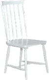 224-C4000S-W Capeside Cottage White Dining Chair