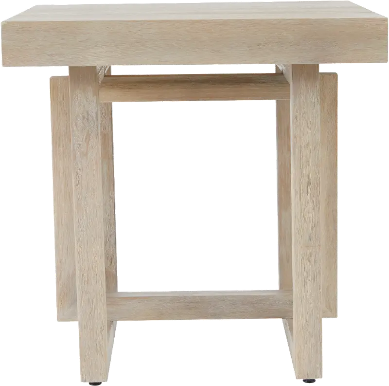 Jalisco White-Washed End Table