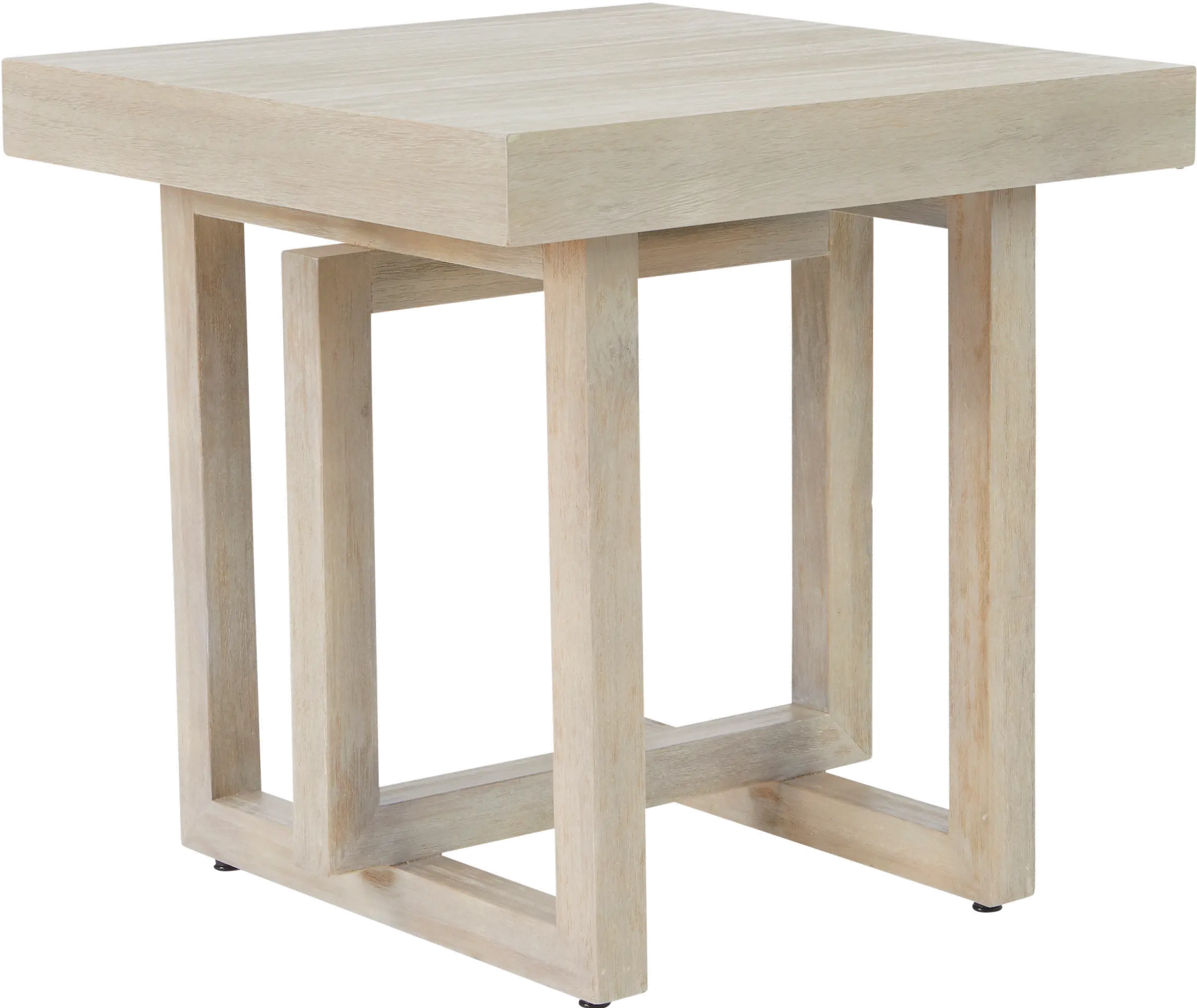 Jalisco White-Washed End Table-4