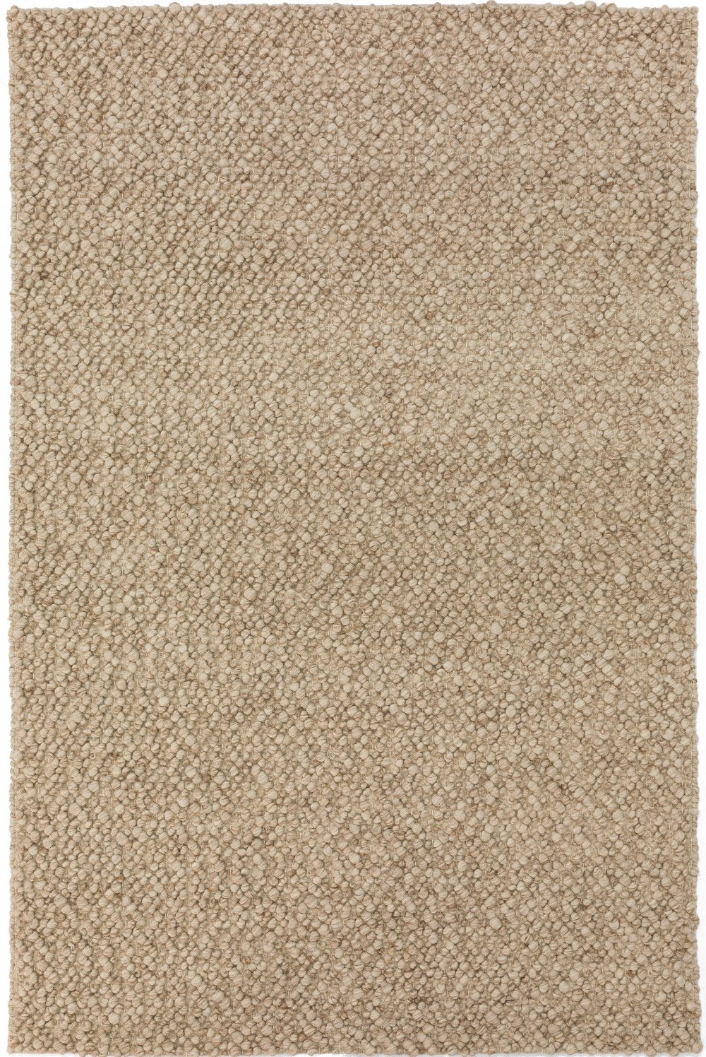 Gorbea 9 x 13 Latte Wool Area Rug