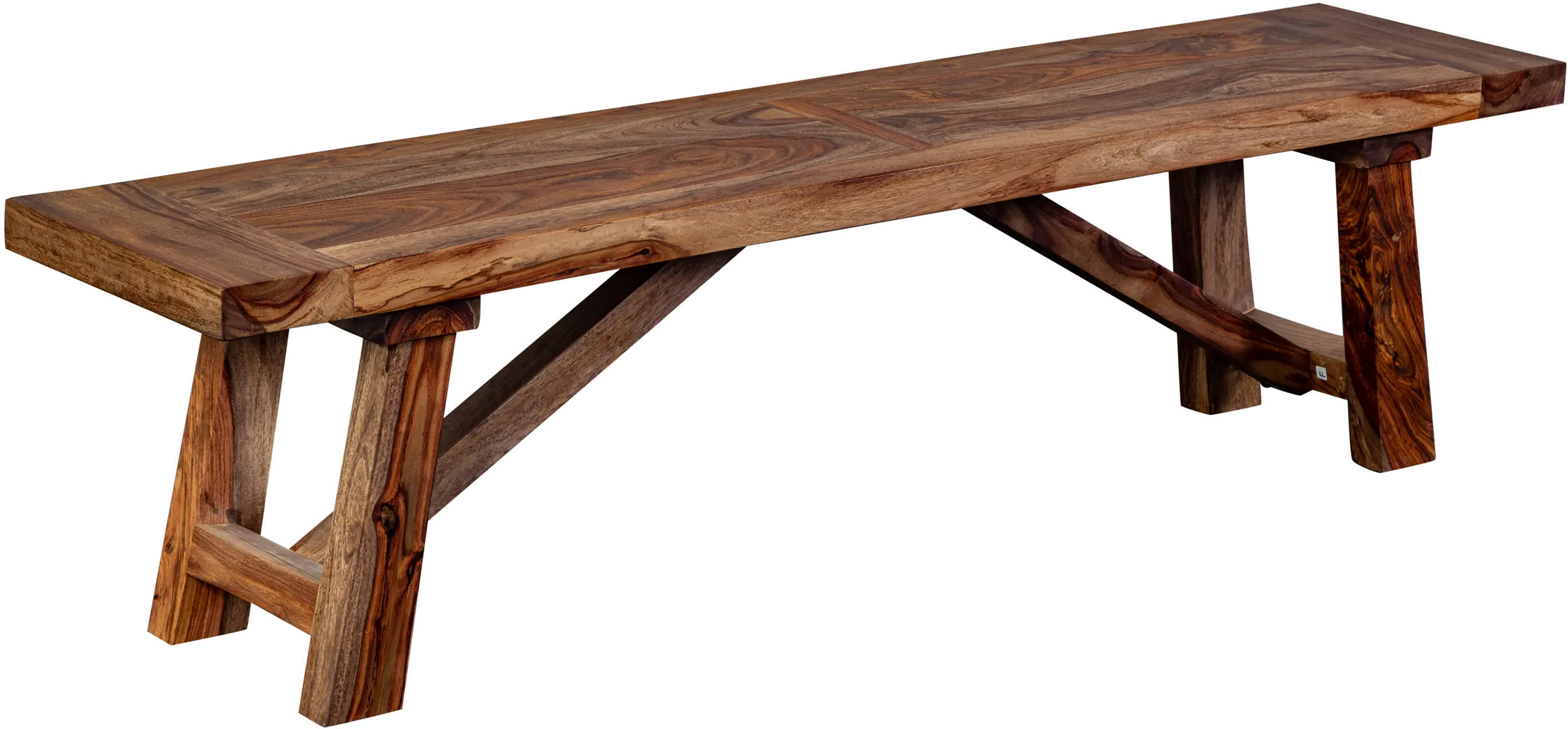 Kalispell 2 Brown Dining Bench-1