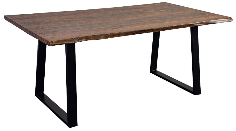 Manzanita Natural Wood and Iron 82" Dining Table